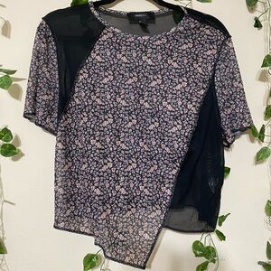 Forever 21 / 1XL / Sheer Blouse